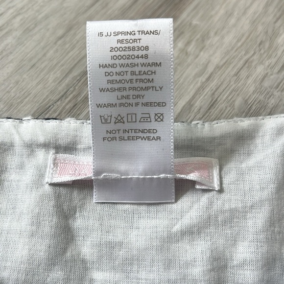 Jamie and Jack Geo Print Dobby Dress Navy Classic Cotton Blend Girls 2T - Picture 6 of 11